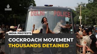 India Cockroach Janta Party protest: Party leader and thousands of activists arrested