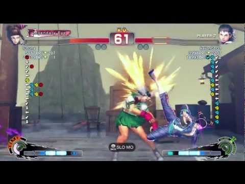 Tsuna (Juri) vs. Keion (Sakura) - SSFIV AE 2012 Match