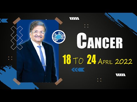 Cancer Weekly Horoscope 18 to 24 April 2022 Syed M Ajmal Rahim