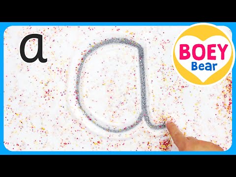 ABC Writing for Children (How to write alphabet lower case small letters)