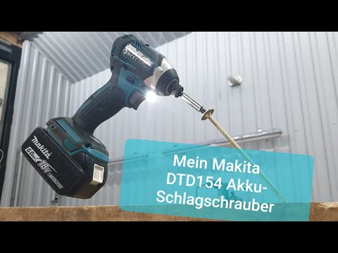 Makita DTD154Z Akumuliatorinis smūginis suktuvas, 18 V,Li-ion 175 Nm, LED, BL-motor, Be akumuliatorių ir kroviklio! video