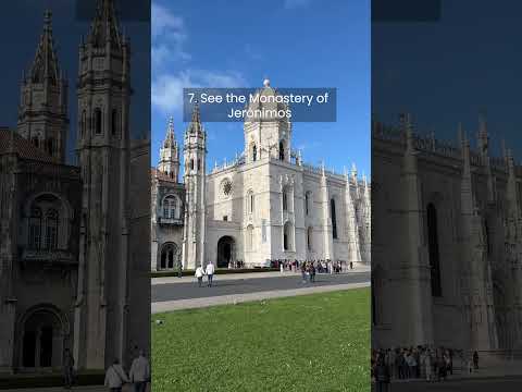 14 coisas que você deve fazer em Lisboa, Portugal