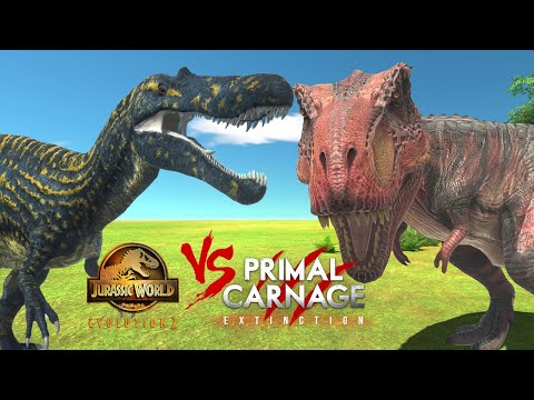 (JWE) vs (PCE) - Suchomimus VS TREX