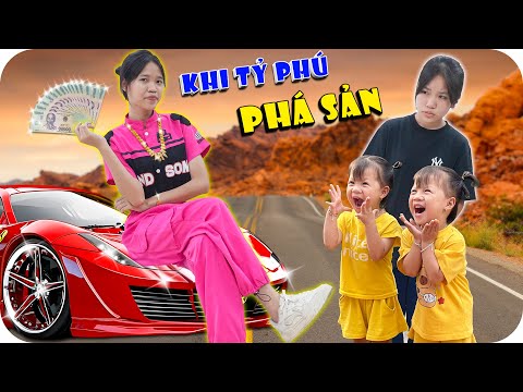 Cô Bé Tỷ Phú Và Chị Em Nhà Nghèo | Min Min TV Minh Khoa