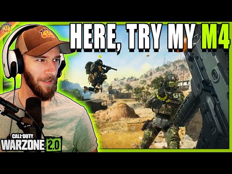 DrasseL is in Love with chocoTaco's M4 Loadout - Warzone 2.0 Gameplay