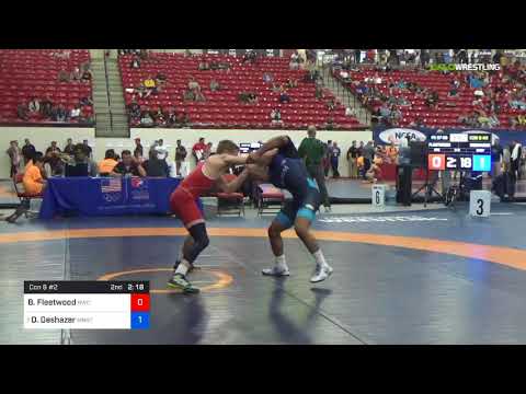 2018 Marine Corps US Open/Senior Men's Freestyle 57 Con 8 #2 - Brent Fleetwood (BWC) Vs. Daniel De