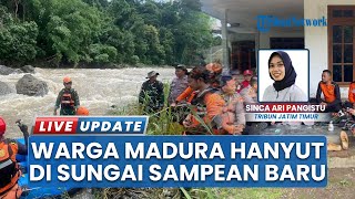 Isak Tangis Keluarga asal Madura Terima Jenazah setelah 3 Hari Hanyut di Sampean Baru Bondowoso