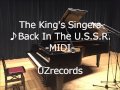 Back In The U.S.S.R. (The King's Singers) -MIDI-