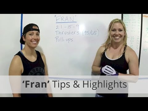 "FRAN" CrossFit WOD Demo [Highlights]