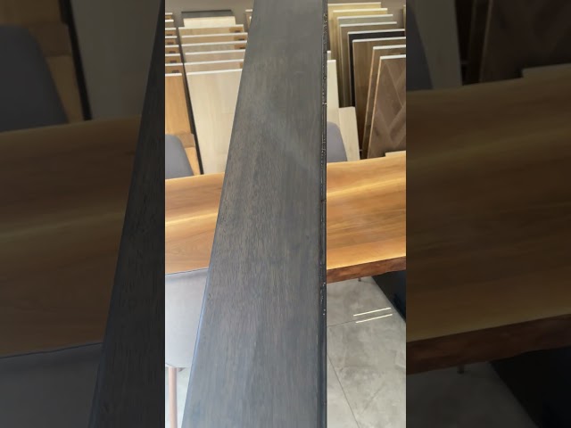 Паркетная доска Гевея состаренная Фисташка