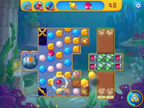 Fishdom level 6011 no boosters フィッシュダム ノーマル [Friend's]