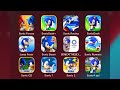 Sonic The Hedgehog 4 Episode 1 Sonic Forces Sonic Dash Sonic CD Sonic Runners Sonic Forces
