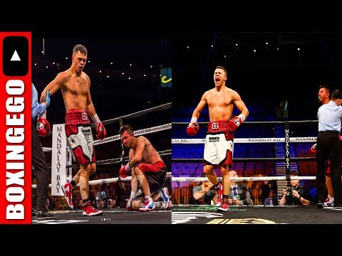 PRO DEBUT OF JOEY SPENCER TKO2 HIGHLIGHTS | RIDICULOUS BODY & HEAD SHOTS END FOE