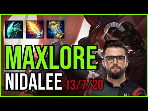 MAXLORE - NIDALEE vs. GRAVES Jungle | EUW MASTER | PATCH 11.2