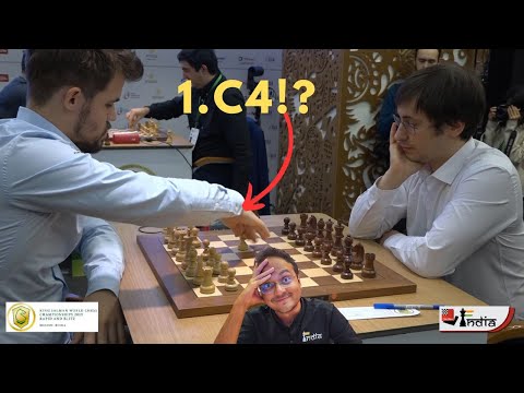 Carlsen's secret weapon in the English Opening | Carlsen vs Jakovenko | Commentary by Sagar