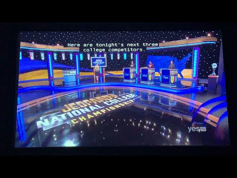 Jeopardy National College Championship 2022, intro - QF Day 6, Game 2 (2/16/22)
