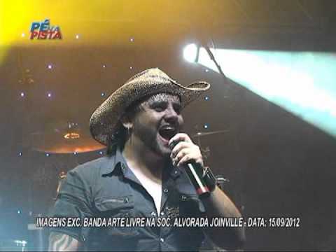 Banda Arte Livre em Joinville 15 09 2012 Programa Pé Na Pista