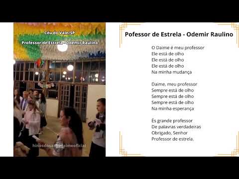 Professor de Estrela - Odemir Raulino - Céu do Vale/SP