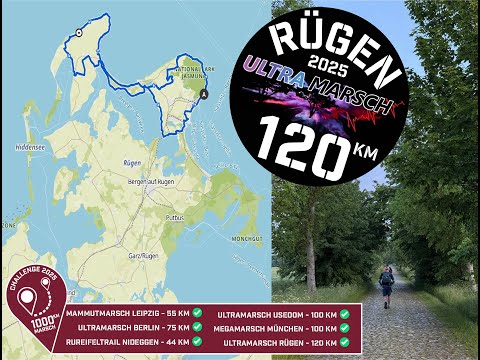 UltraMarsch Rügen 2025 - 120km  #ultramarsch  #1000kmmarsch