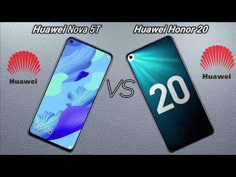 Huawei Nova 5T vs Huawei Honor 20