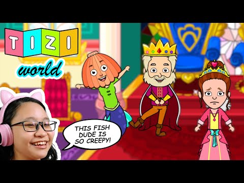 Tizi World - Weird Dancing Fish Dude - Let's Play Tizi World!!!