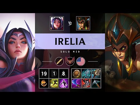 Irelia Mid vs Cassiopeia - NA Grandmaster Patch 25.04