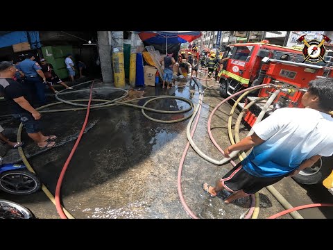 2nd Alarm Commercial Fire @Sto.Cristo Recto Binondo Manila