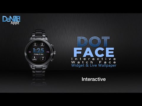 Dot Face HD Watch Face Video