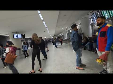 国際線ターミナルの見取り図。