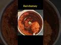 Red Chutney Recipe For Masala Dosa Masala Chutney For Masala Dosa Shorts Redchutney