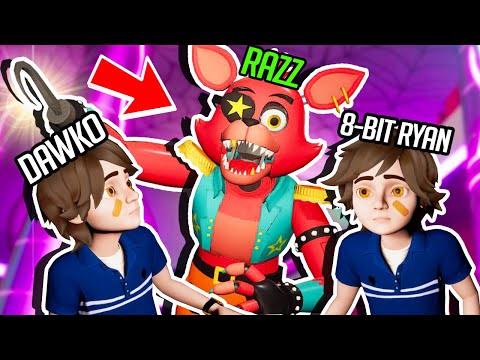 PLAYING as GLAMROCK FOXY vs 3 GREGORYS! (FNAF Security Breach Multiplayer)