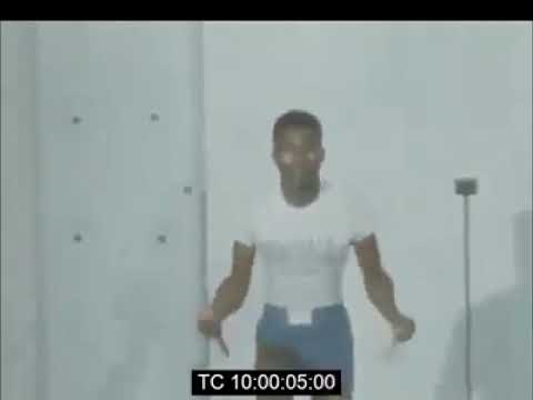 DK Poison, training for his impending Commonwealth featherweight fight 1974.