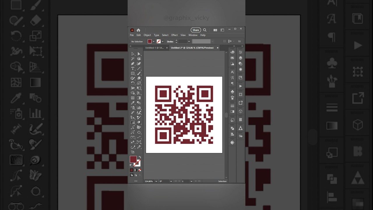 how to mke a QR code in illustrator