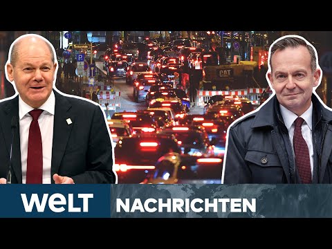 VERBRENNER-ZOFF: Kanzler Scholz rechnet mit schneller Einigung - E-Fuels statt Benzin I WELT STREAM