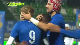 Italy vs France Six Nations Rugby Highlights