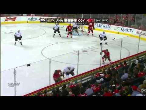 Anaheim Ducks Vs Calgary Flames - Highlights 1/21/13