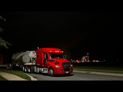 A day of a Dry Bulk truck driver