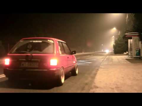 Subaru JUSTY 1.0 RWD !!! drift drifting - Daily Car - Strzelecki Video