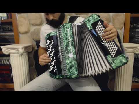WELTROM703CGN - Green Weltmeister Romance 703 Chromatic Button Accordion C LMM 70 96 $2999