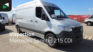 الميكروباصات شاحنة مقفلة Mercedes-Benz Sprinter 215 CDI Automatik 150PS L2H2 Klima Kamera MBUX CarPlay | صورة 4 - Autoline