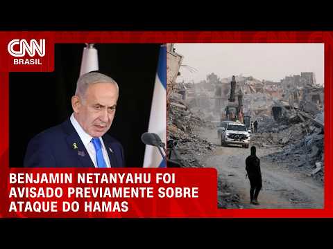 Netanyahu foi avisado sobre ataque do Hamas em 7 de outubro de 2023 | BASTIDORES CNN