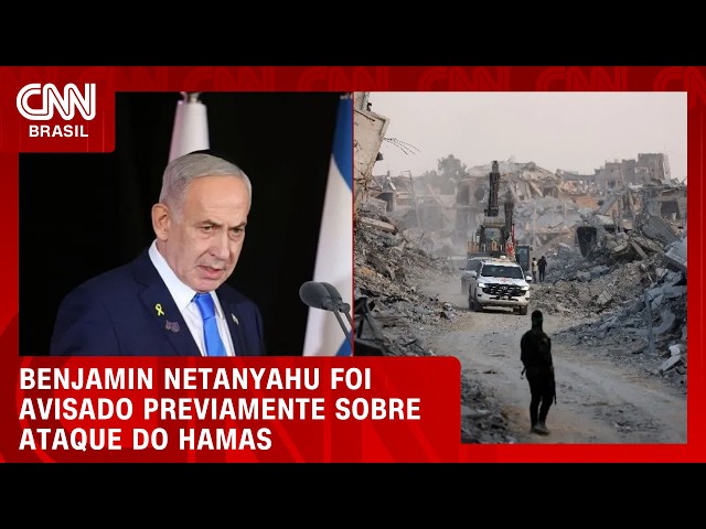 Netanyahu foi avisado sobre ataque do Hamas em 7 de outubro de 2023 | BASTIDORES CNN
