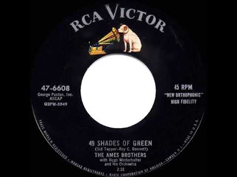 1956 Ames Brothers - 49 Shades Of Green