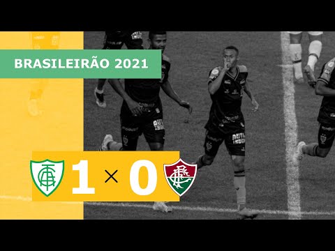 América-MG 1 x 0 Fluminense - Gol - 08/08 - Brasileirão 2021