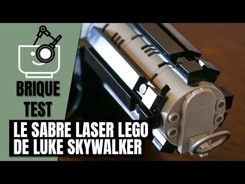 Vidéo LEGO Star Wars 40483 : Le sabre laser de Luke Skywalker
