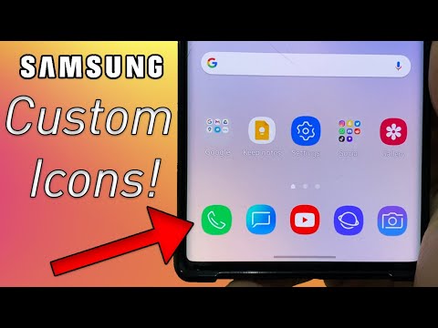 How to get Custom Icon Pack on Samsung Launcher! (Workaround)