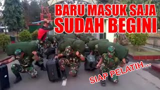 Download lagu BARU MASUK SUDAH BEGINI... TRADISI MASUK PENDIDIKAN KECABANGAN INFANTERI... mp3