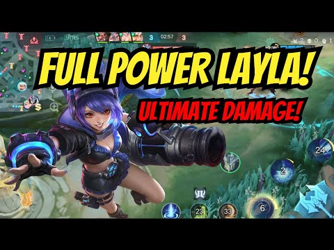 Layla’s Full Power: 1v5 Teamwipe, The Ultimate Carry! 🔫💥