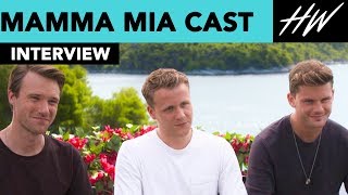 Mamma Mia Cast, Jeremy Irvine Reveals BTS Moments & Josh Dylan Gets Stranded On Island?! | Hollywire video