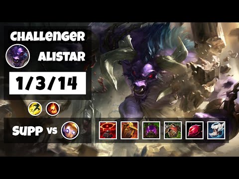 Alistar Challenger Gameplay S11 Replay 11.18 Support (1/3/14) - NA